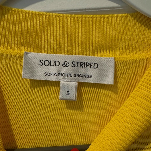 Solid and Striped x Sofia Richie Grainge | Sweater - Yellow - Size S - Picture 2 of 2